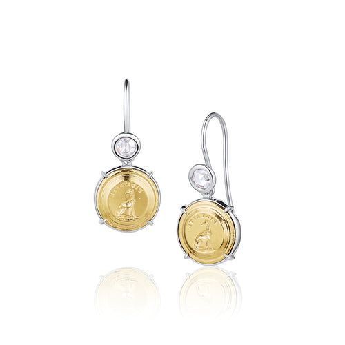 'Fidelite' Greyhound Earrings