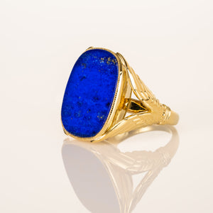 Lapis Wing ring