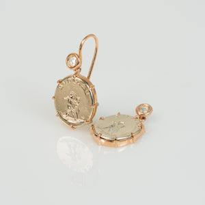 L'Amour Cupid earrings-Earrings-Seal & Scribe
