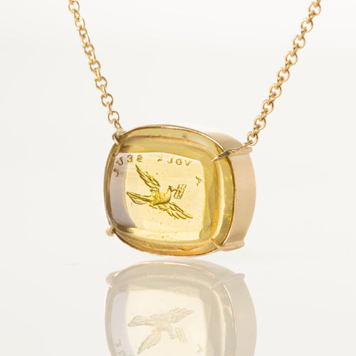 Only to You-Necklace-Seal & Scribe